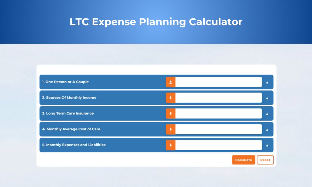 Expense Planning Generic Version - Used for Standalone LTC and Life + LTC-1